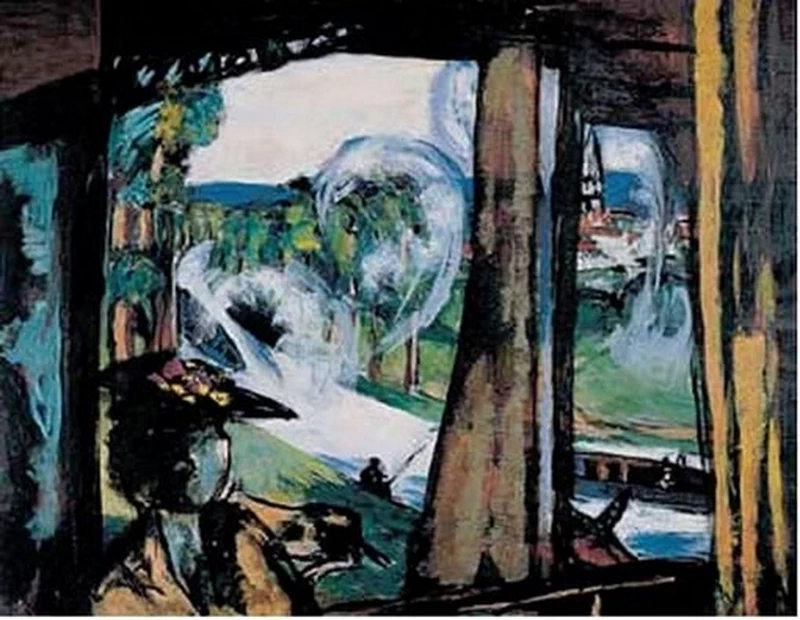 In treno (Francia settentrionale), 1938 - Von der Heydt, Museum, Wuppertal